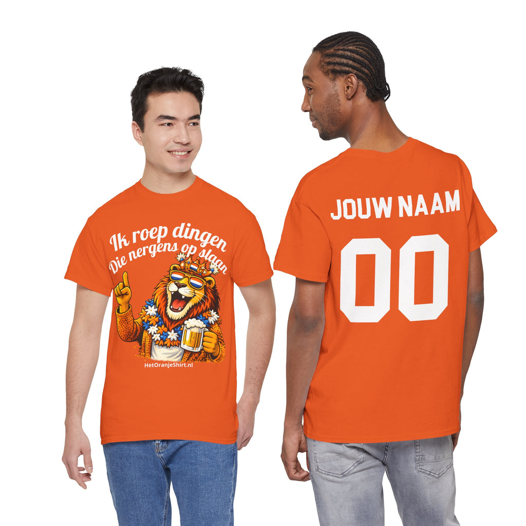 Ik roep dingen die nergens op slaan...